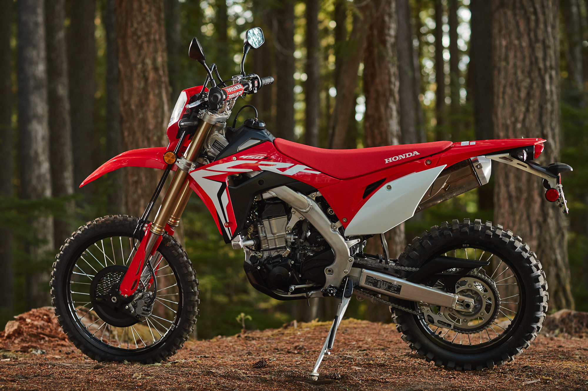 Riding Honda’s All New Dirt Bike With A License Plate - Racer X Exhaust