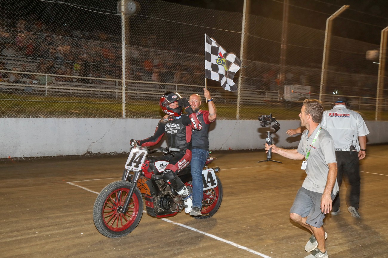 Bauman Fires Right Back at Black Hills Half Mile AFT Race Racer X Exhaust