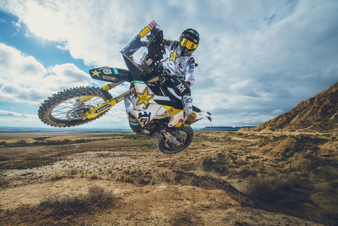 Andrew Short Finishes Stage 6 Of 2020 Dakar Rally With No Rear Tire Racer X Exhaust
