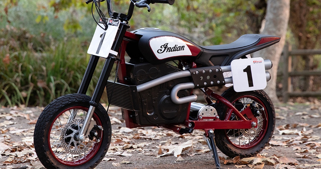 Check Out Indian Motorcycle’s All-New Electric Mini-Bike - Racer X Exhaust